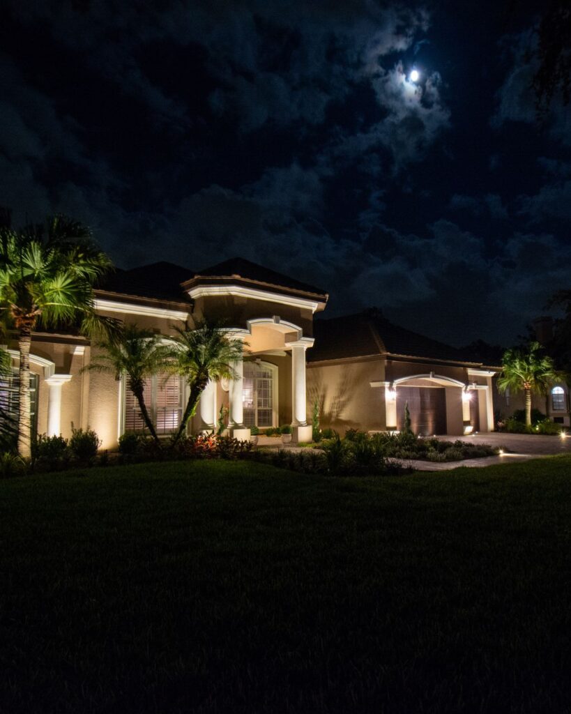 Landscape Lighting Installation
